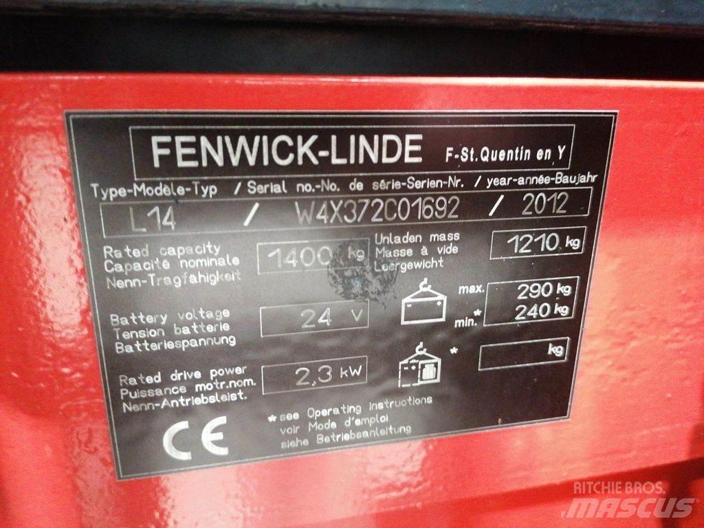Linde L14 Ручний візок