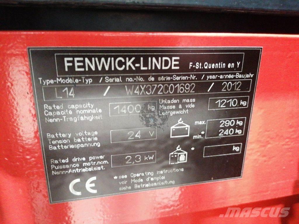 Linde L14 Ручний візок