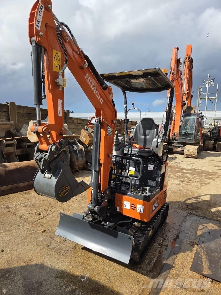 Hitachi ZX 17 U-6 Міні-екскаватори < 7т