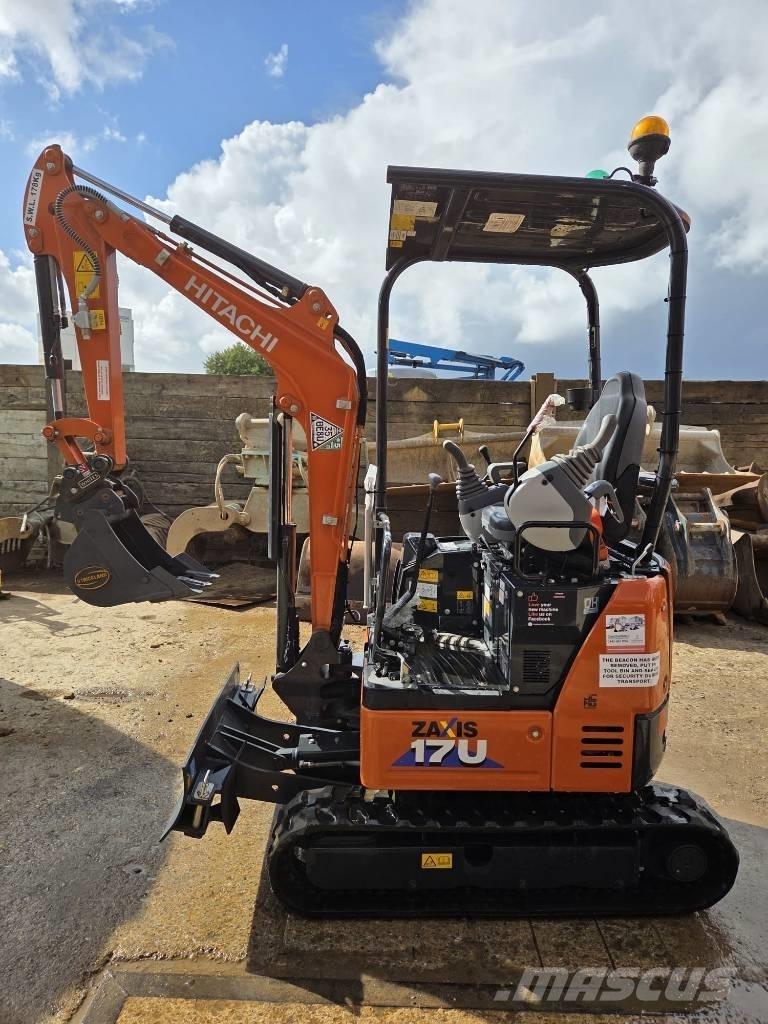 Hitachi ZX 17 U-6 Міні-екскаватори < 7т
