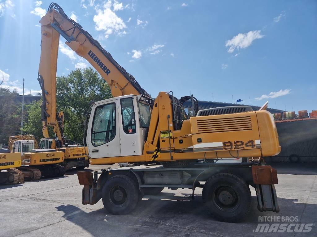 Liebherr A924C Перевантажувачі металобрухту/промислові навантажувачі