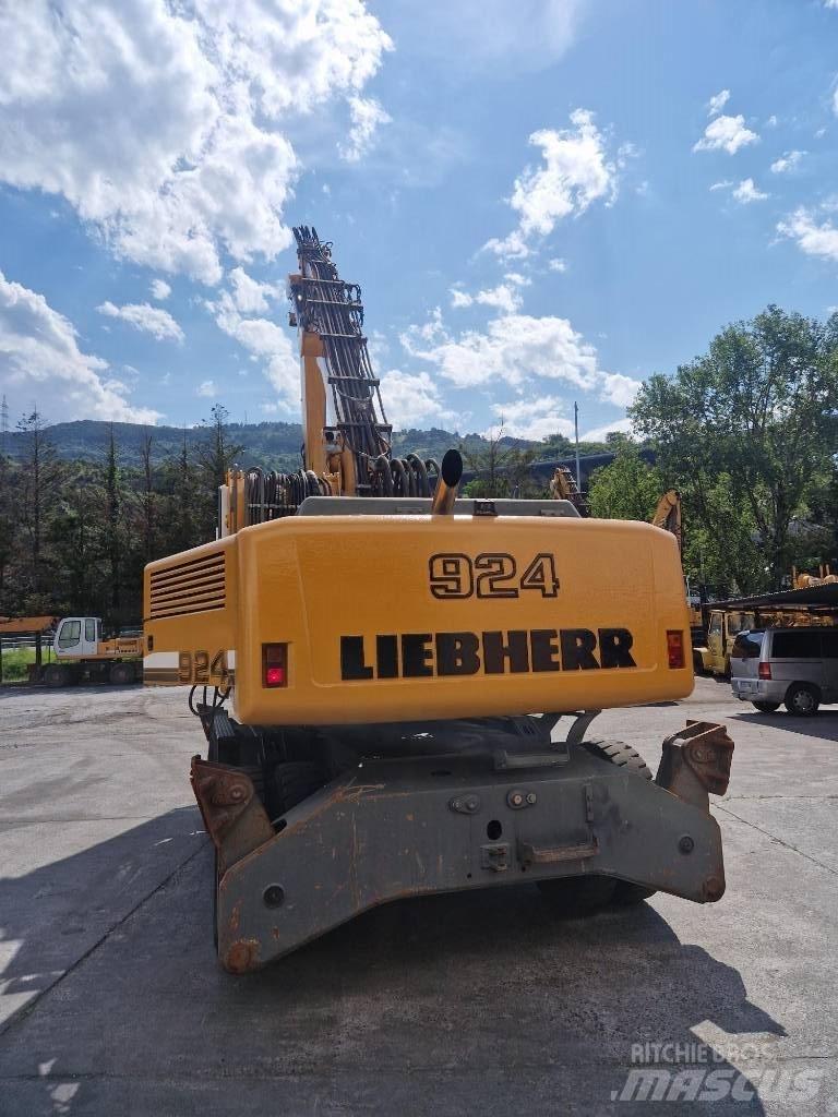 Liebherr A924C Перевантажувачі металобрухту/промислові навантажувачі