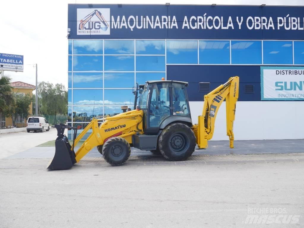 Komatsu WB 97 R Екскаватори-навантажувачі