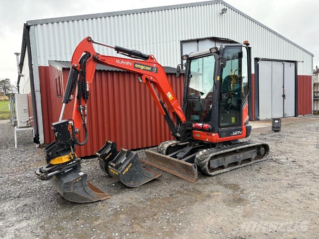 Kubota U27-4 Міні-екскаватори < 7т