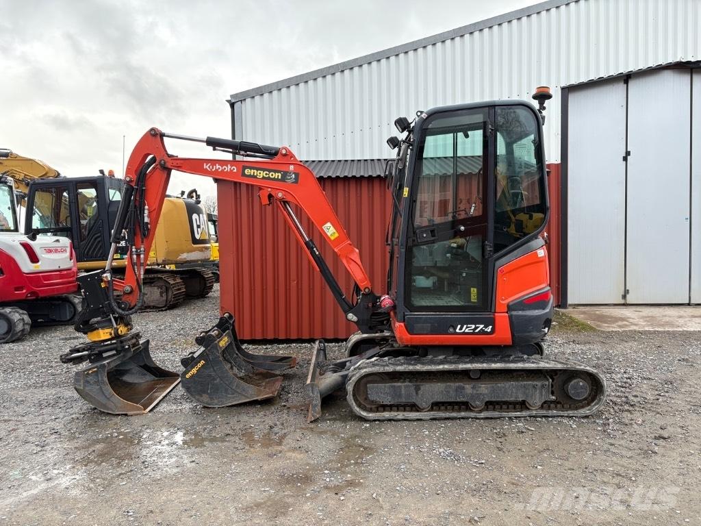 Kubota U27-4 Міні-екскаватори < 7т