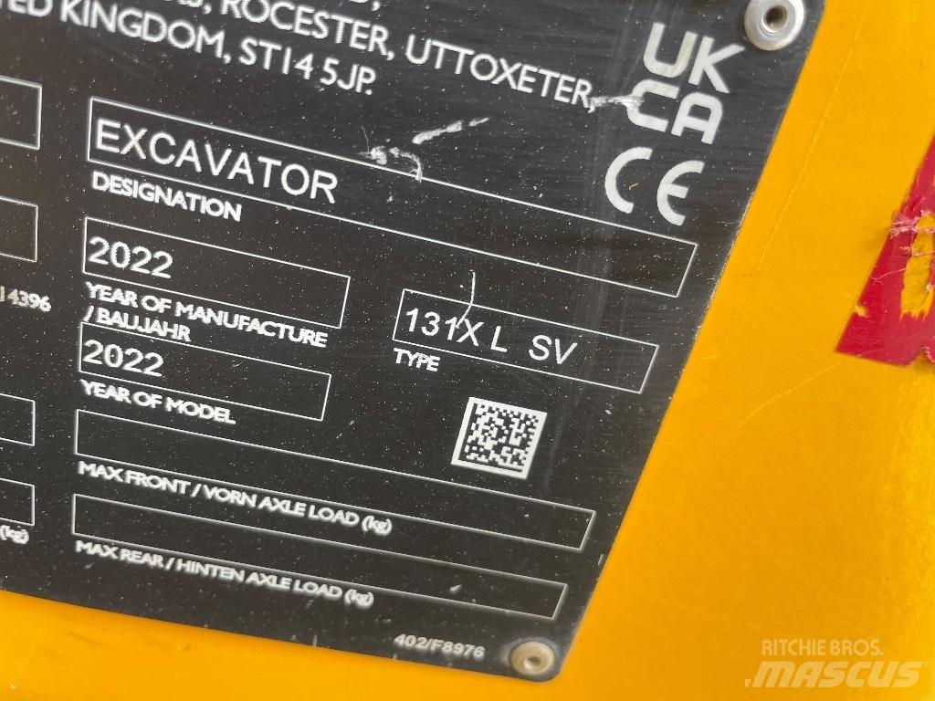 JCB 131 X Гусеничні екскаватори