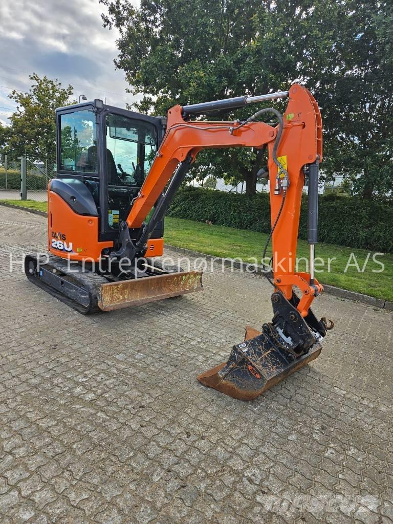 Hitachi ZX 26 U-6 CR Міні-екскаватори < 7т