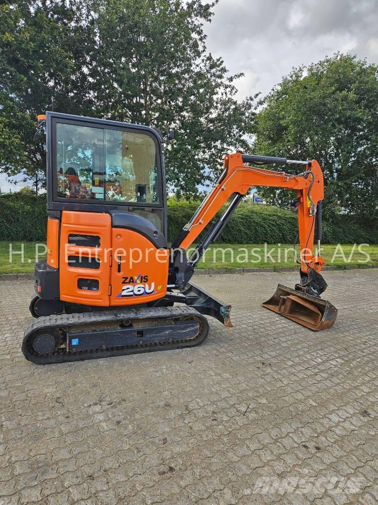 Hitachi ZX 26 U-6 CR Міні-екскаватори < 7т