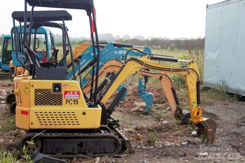 Komatsu pc 15 Міні-екскаватори < 7т