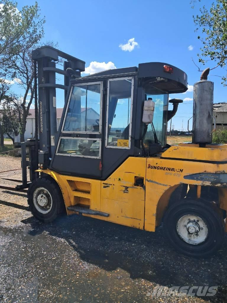 Jungheinrich DFG670 Дизельні навантажувачі