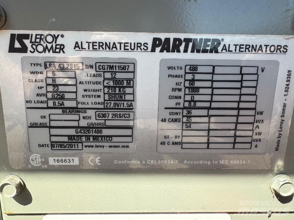 Atlas Copco QAS 45 Дизельні генератори