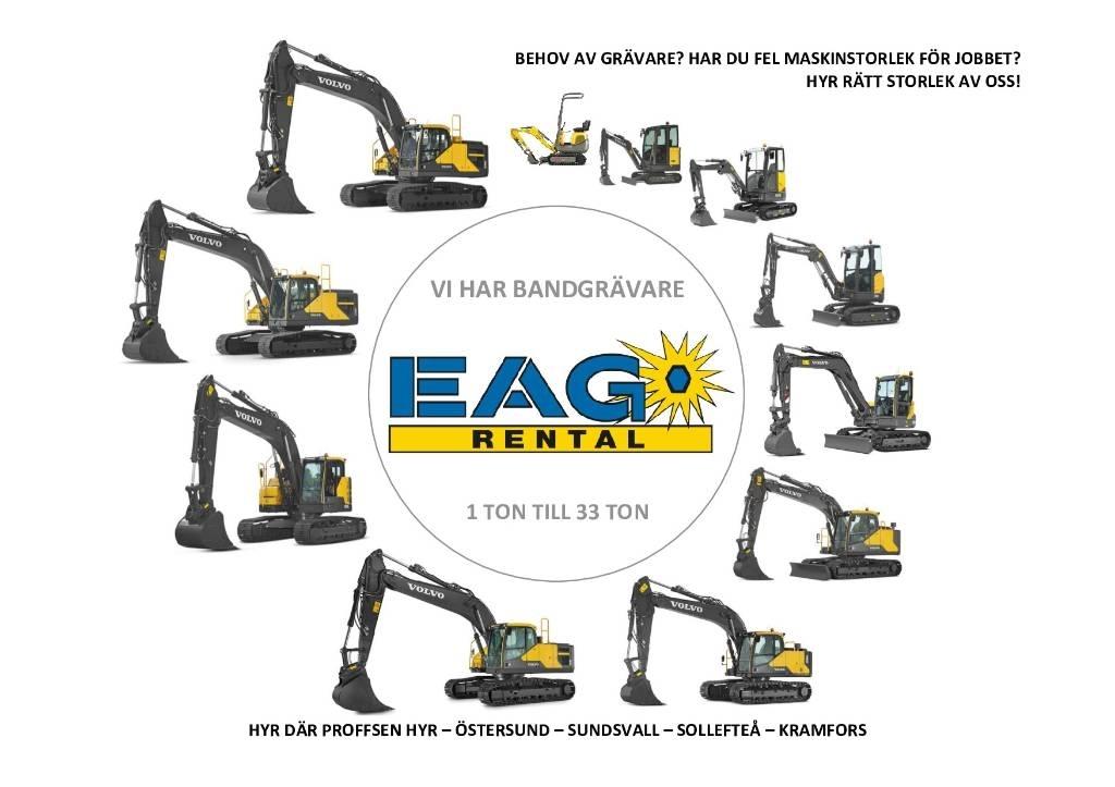 Volvo EC250EL Гусеничні екскаватори