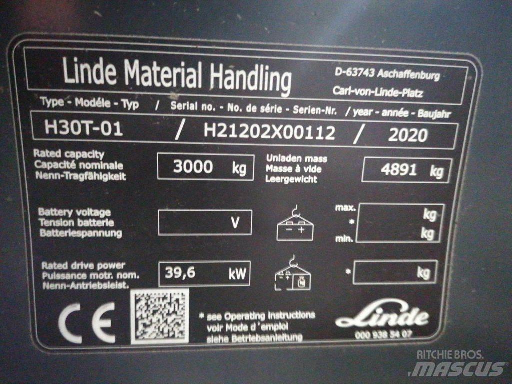 Linde H30T-01 Газові навантажувачі