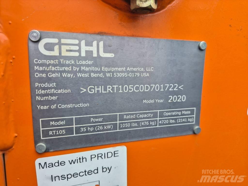 Gehl RT 105 Міні-навантажувачі