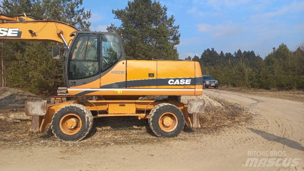 CASE WX 210 Колісні екскаватори