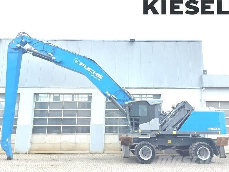 Fuchs MHL 360 F Перевантажувачі металобрухту/промислові навантажувачі