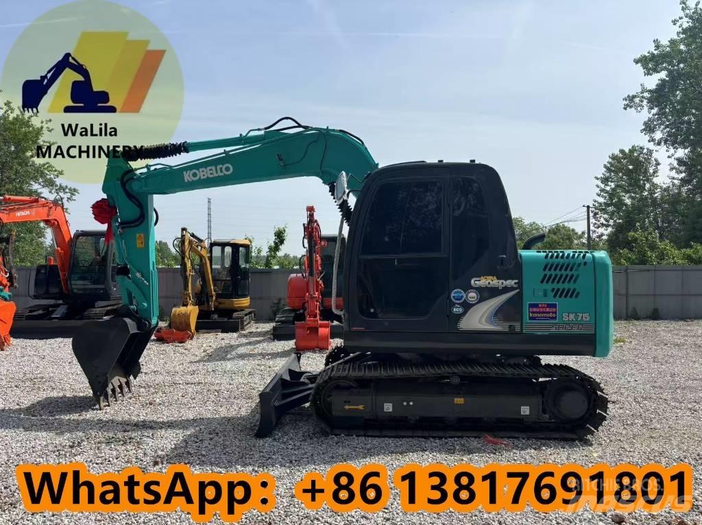 Kobelco SK 75 Міні-екскаватори < 7т