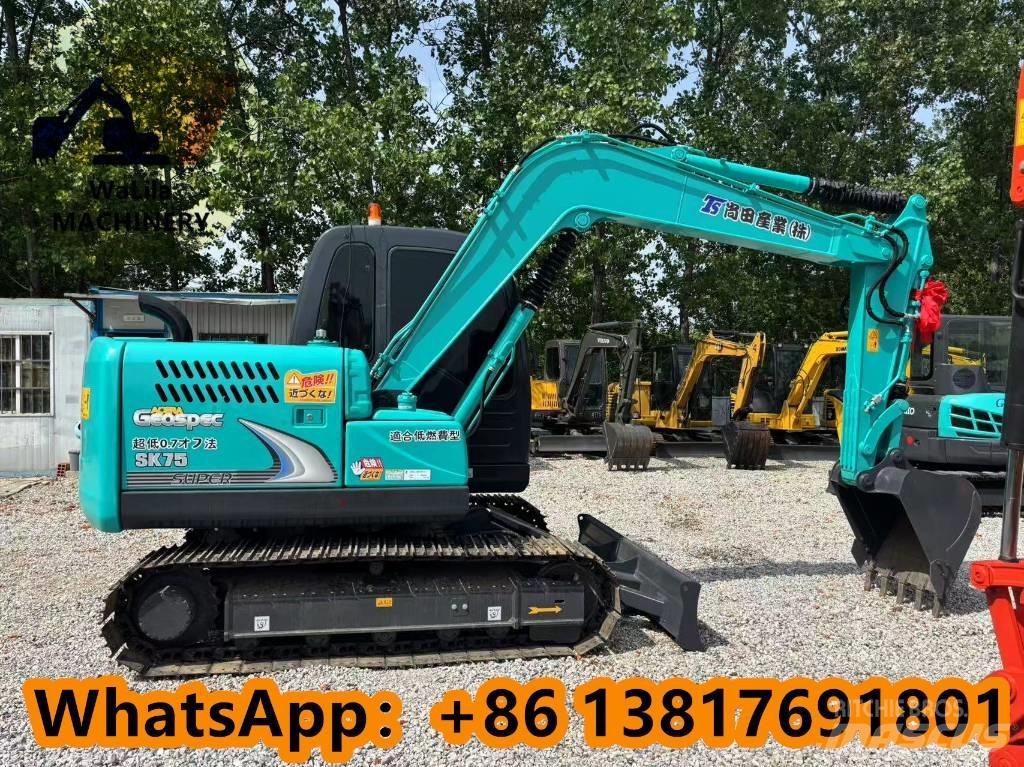 Kobelco SK 75 Міні-екскаватори < 7т