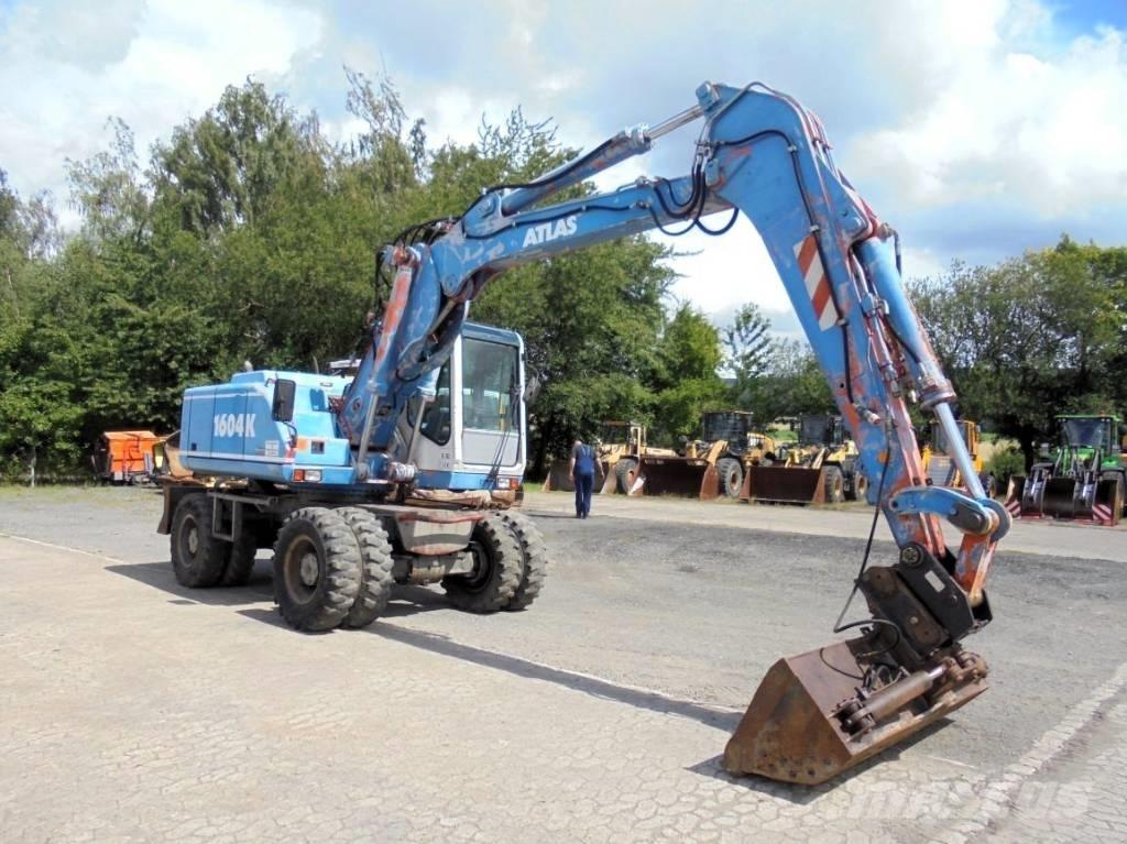 Atlas 1604 K Колісні екскаватори