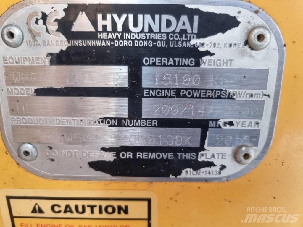 Hyundai HL 955 A Фронтальні навантажувачі