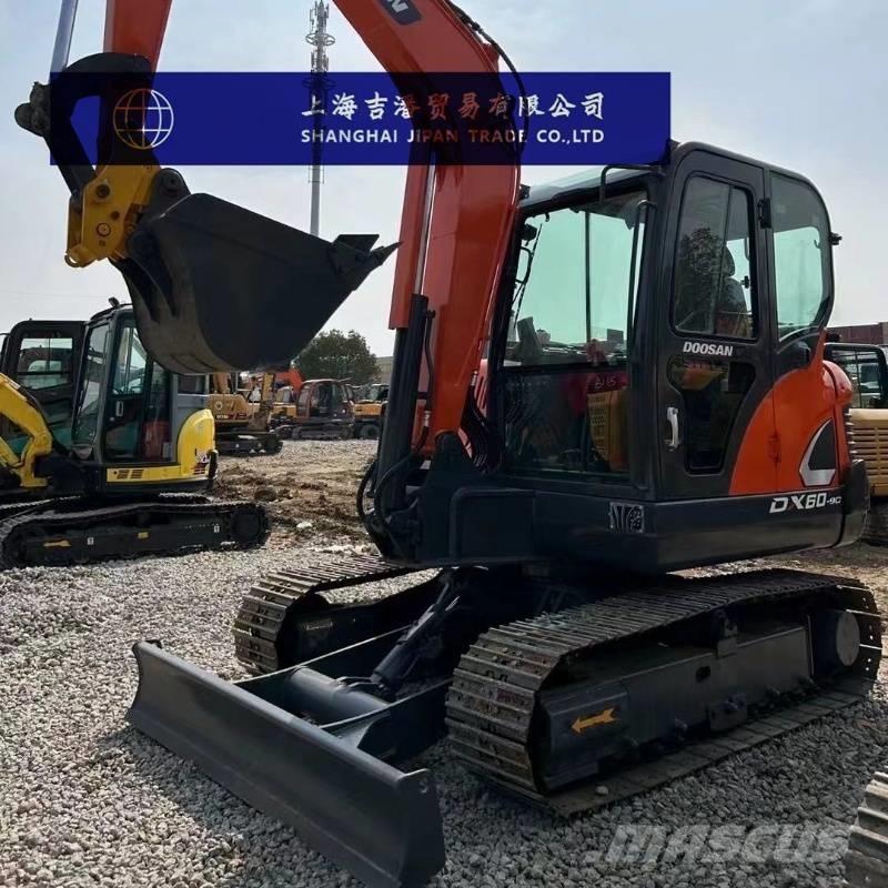 Doosan DX 60-9C Міні-екскаватори < 7т