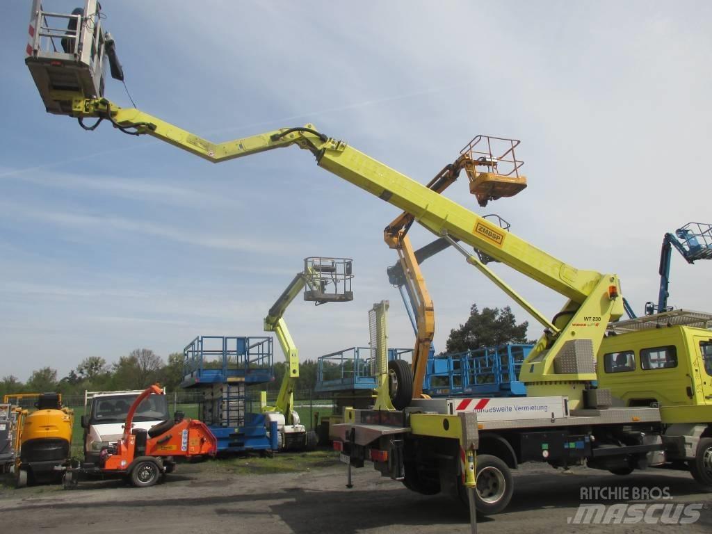 Wumag WT 230 Компактні самохідні стрілові підйомники