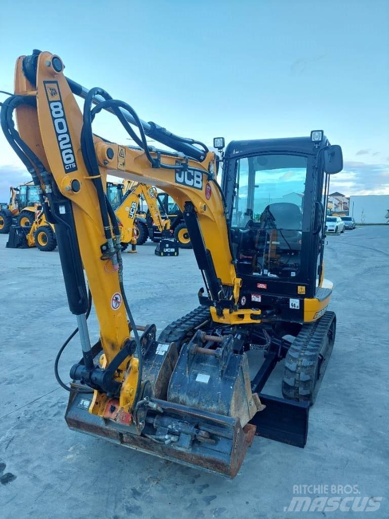 JCB 8026 CTS Міні-екскаватори < 7т