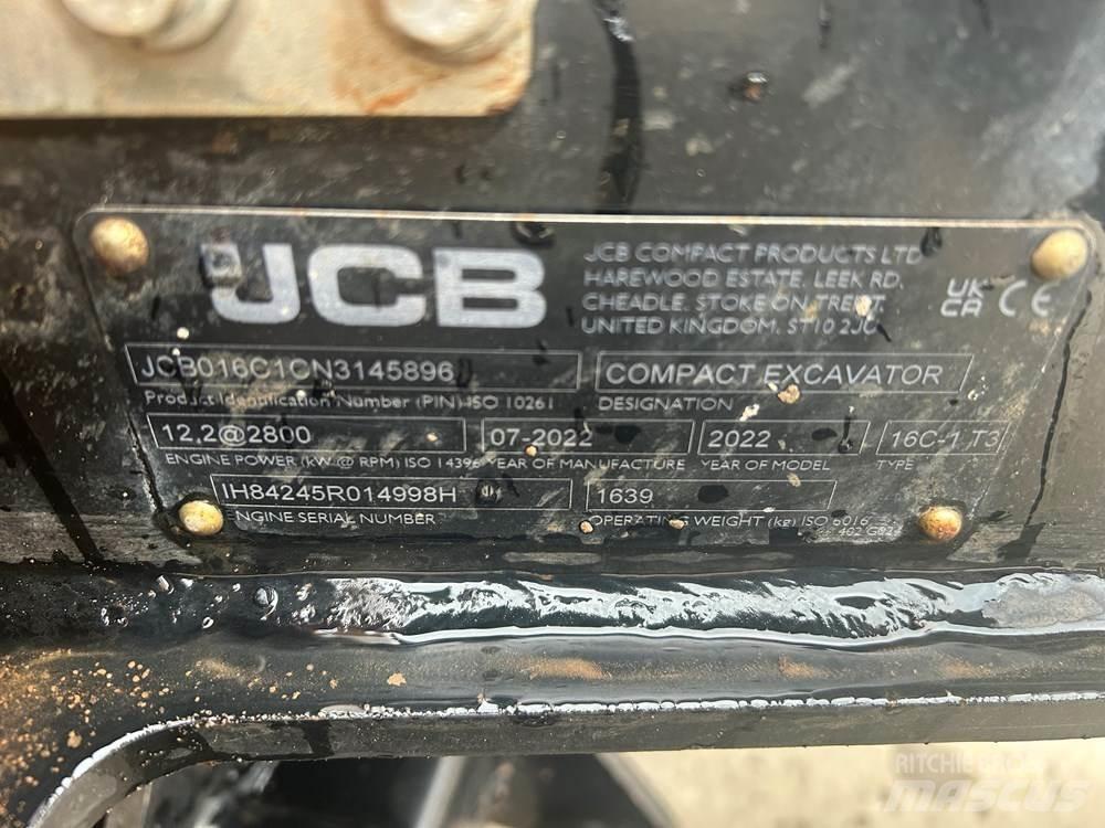 JCB 16C-1 Міні-екскаватори < 7т