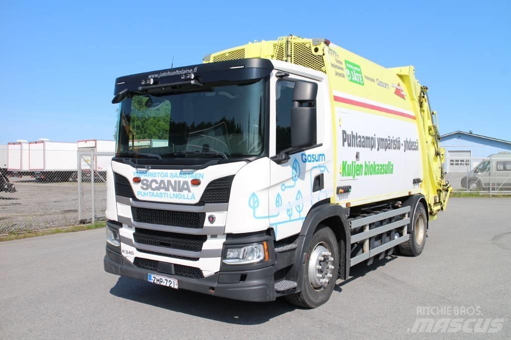 Scania P 340 CNG A Сміттєвози