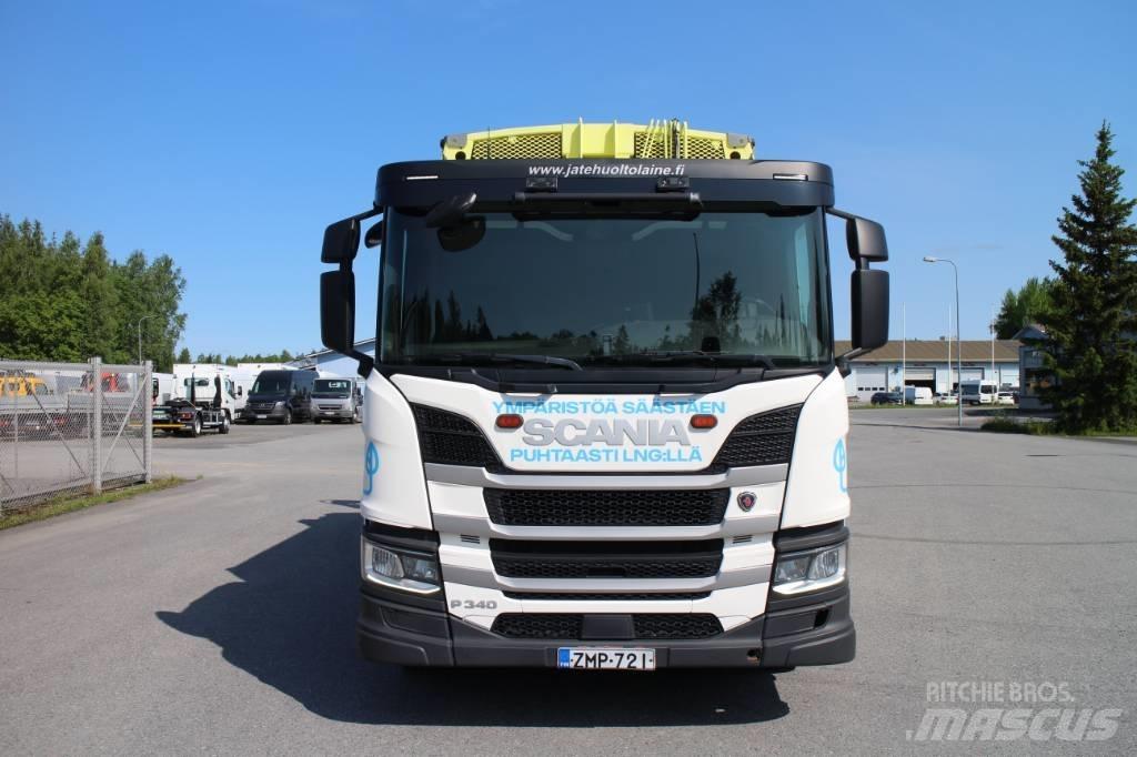 Scania P 340 CNG A Сміттєвози