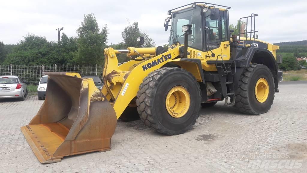 Komatsu WA470-7 Фронтальні навантажувачі