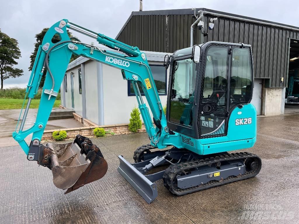 Kobelco SK26-1E Міні-екскаватори < 7т