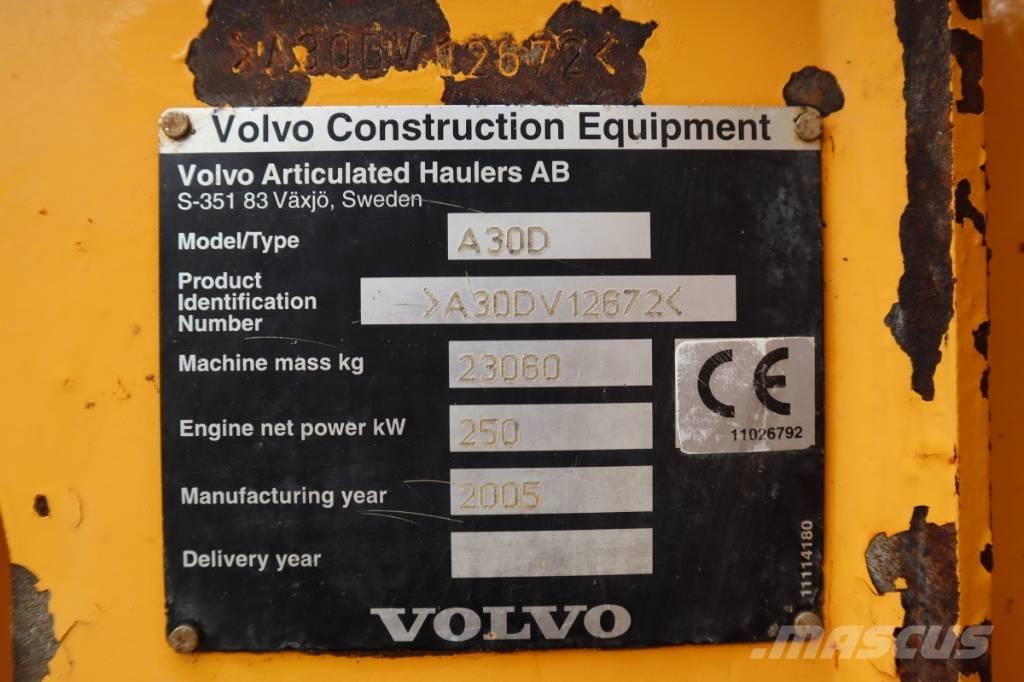 Volvo A 30 D Зчленовані самоскиди