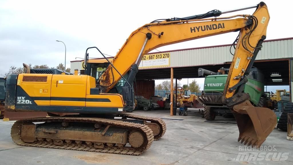 Hyundai HX 220 L Гусеничні екскаватори