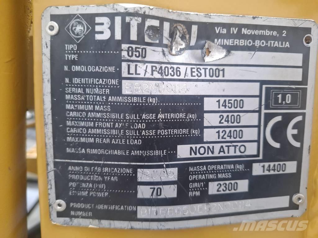 Bitelli BB 650 Асфальтовкладачі