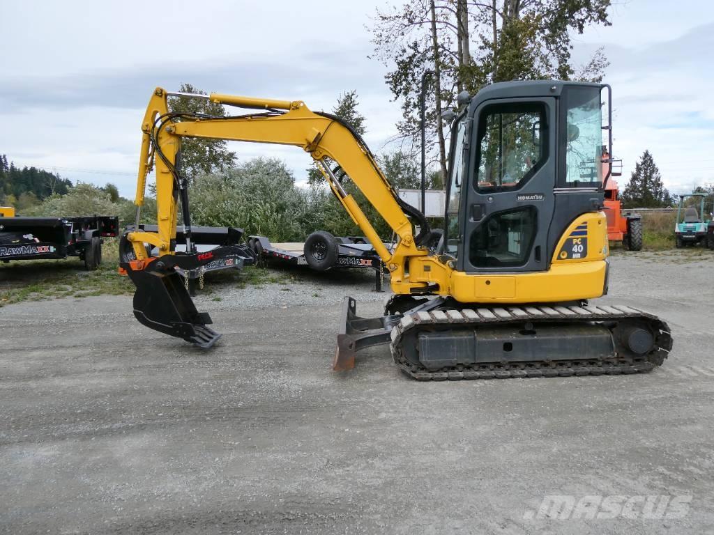 Komatsu PC 40 MR-3 Міні-екскаватори < 7т