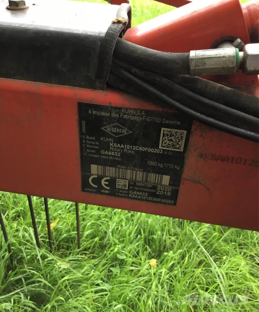 Kuhn GA 6632 Рядкові жатки
