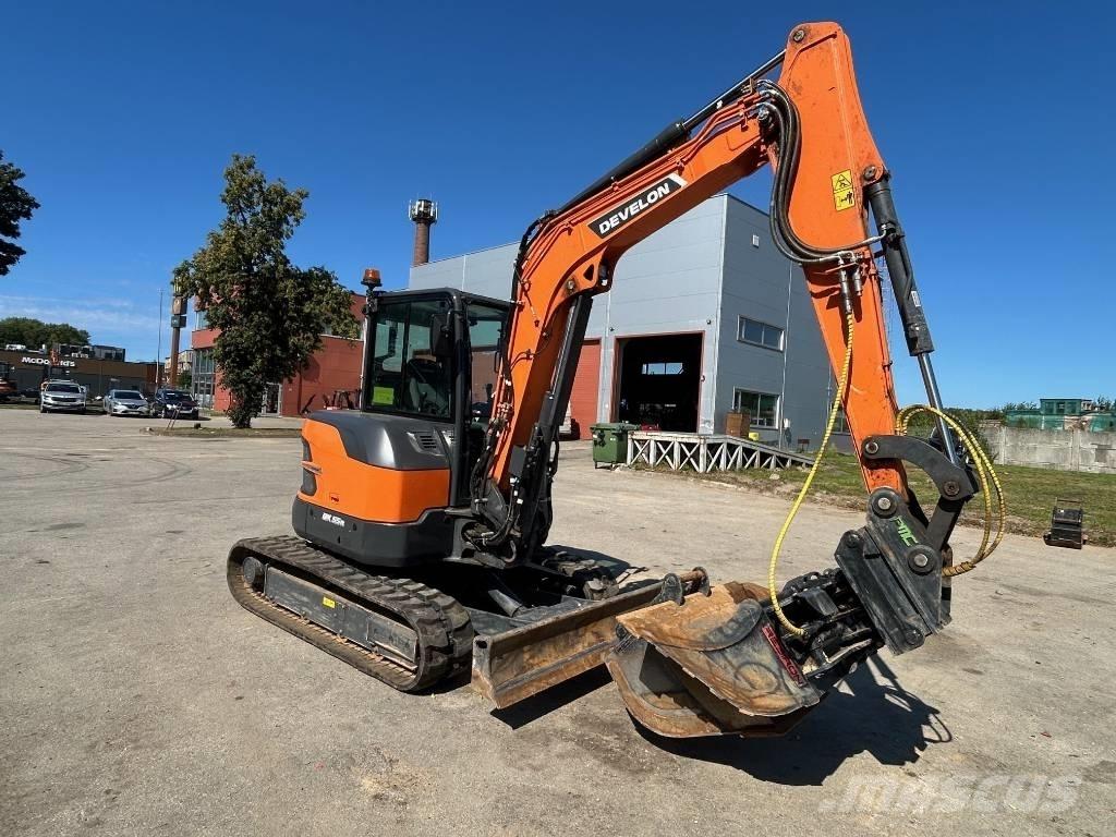 Develon DX 55 R-7 Міні-екскаватори < 7т