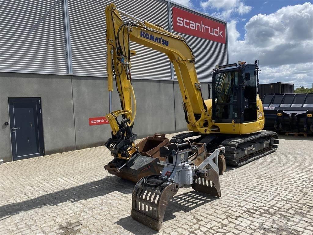 Komatsu PC80MR-5EO Колісні екскаватори