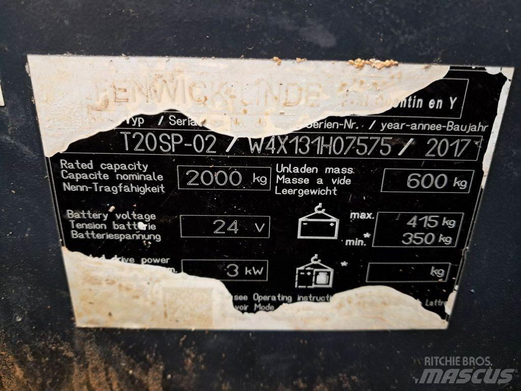 Linde T20SP-02 Штабелери