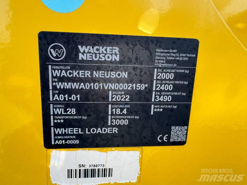Wacker Neuson WL28 Фронтальні навантажувачі