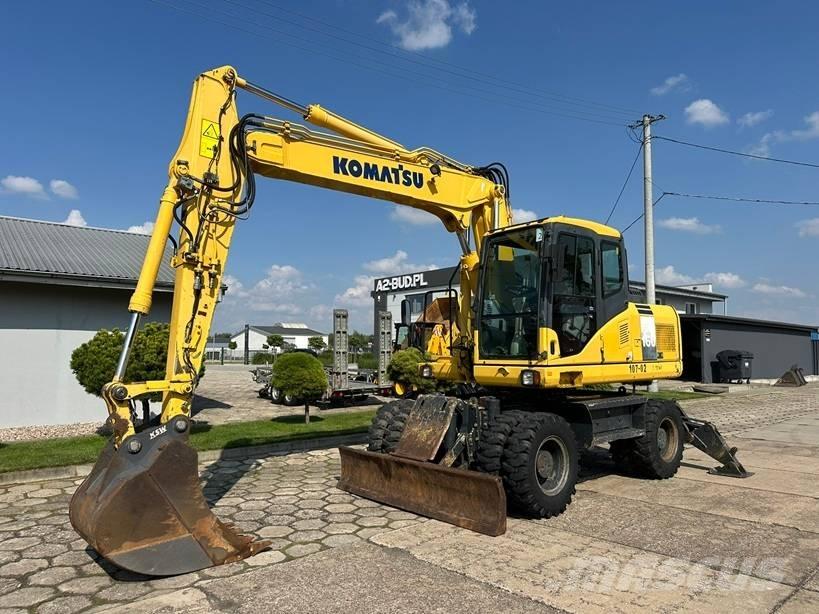 Komatsu PW 160-7E0 Колісні екскаватори