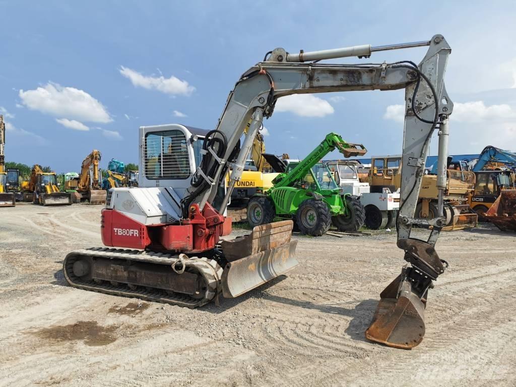 Takeuchi TB80FR Середні екскаватори 7т. - 12т.
