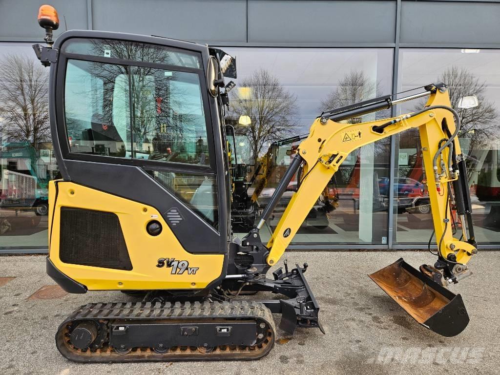 Yanmar SV 19 VT Міні-екскаватори < 7т
