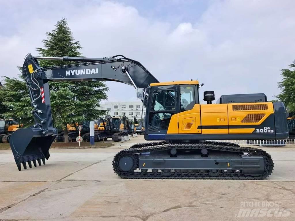Hyundai HX300HD Гусеничні екскаватори