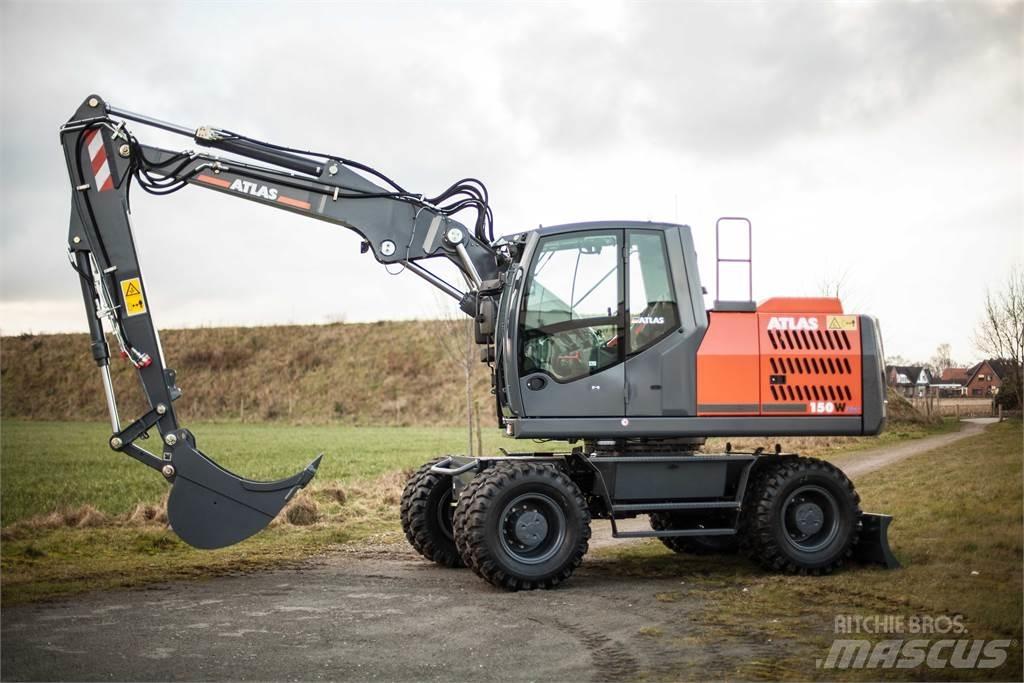 Atlas 150W Колісні екскаватори
