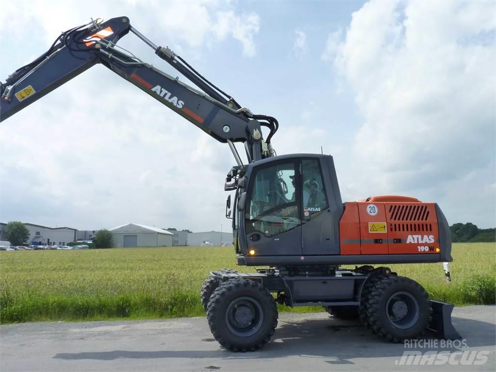 Atlas 190W Stage V Колісні екскаватори