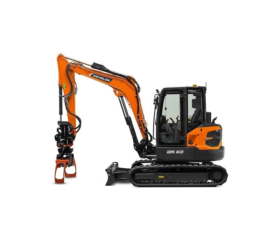 Hyundai DX63-7 Екскаватори-навантажувачі