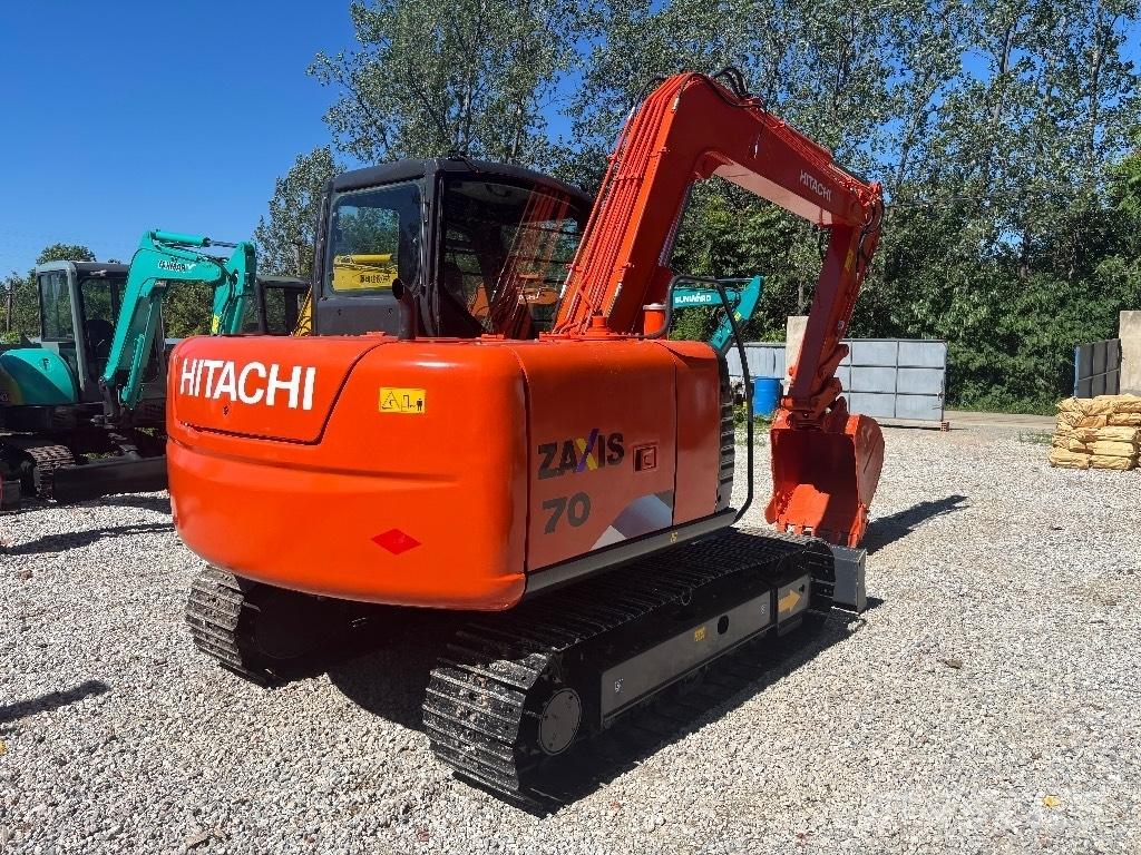 Hitachi ZX 70 Міні-екскаватори < 7т