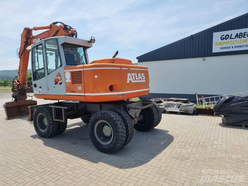 Atlas 1204 Колісні екскаватори